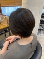 ヘアリゾート粋 トゥジュ 池袋東口店(tujuh)&nbsp;ナチュラルショートレイヤーカット/艶髪