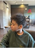 【merci古河店】キッズモヒカンスタイル