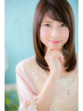 ミック ヘアアンドビューティー 大山店(miq Hair&Beauty) サラツヤ☆CUTIEストレート