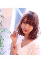 ロアール 楠(LOAOL KUSUNOKI) 【抜け感溢れるミディアムボブ】パーマもお任せください♪