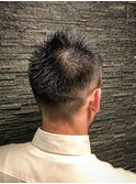 ビジネス王道ソフトモヒカンスタイル＜理容室＞