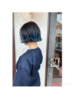 ヘアーアスクアドア(hair ask Adore) ボブ＆裾カラー