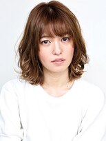 ヘアメイク フレンシア(hair make flencia) ミディアムパーマでおしゃれ可愛く