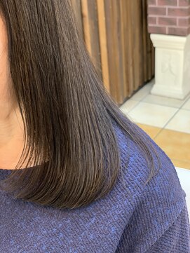 クオリス 上板橋店(QUALIS) 20代30代40代　暗髪黒髪/重めワンレン艶感ロングストレート