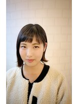 バーチ ウシワカマル(BIRCH ushiwakamaru)&nbsp;切りっぱなし耳かけボブ☆