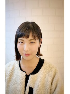 バーチ ウシワカマル(BIRCH ushiwakamaru) 切りっぱなし耳かけボブ☆