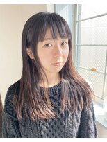 メロウ(MELLOW)&nbsp;ナチュラルなストレートロング