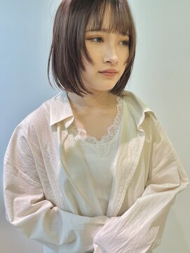 インビテーション 名古屋(invitation) ◎秋ヘア/顔まわりレイヤー/ミニボブ