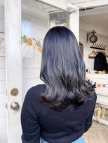 アミュレ(Amule)&nbsp;オフィスにも◎こなれブルージュロング30代40代梅ヶ丘美容室