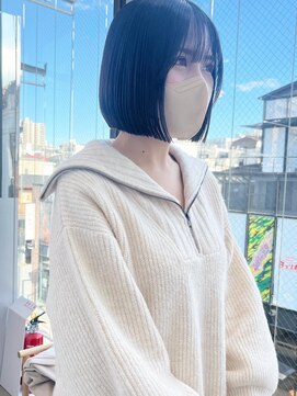 ロンド 表参道店(Lond) お顔周りまで細部にこだわる韓国風ボブ【表参道/原宿/明治神宮前