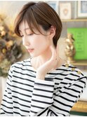 大人ハイライト小顔マッシュショートウルフa志木20代30代40代