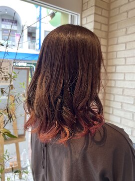 アエラスラナ 相模大野(Aeolus Lana) ピンクブラウン×コットンピンク