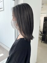 カノンヘアー(Kanon hair) グレージュ　ハイライト