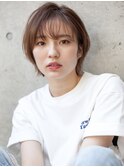 10代20代30代40代『大人綺麗外ハネショートボブ』Ash清瀬店