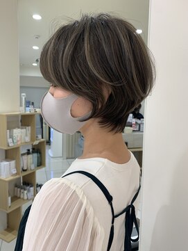 マージュ ギンザ(marju GINZA) 春夏に最適なシフォンショート×ハイライト