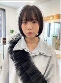 1mmに拘った似合わせボブ
