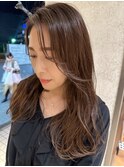 レイヤーカット☆顔周りレイヤー☆韓国ヘア☆40代☆30代