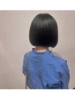 ヘアーアンドメイク シーク 吉祥寺(HAIR&MAKE SeeK)&nbsp;【seek吉祥寺】『BOB』×ブリーチなし『ブルーブラック』