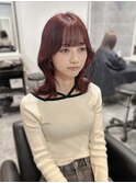 【韓国風】20代、30代◎ミディアムくびれヘア