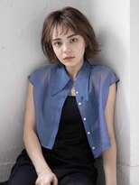 ニュイ 高槻 阪急茨木店(nui)&nbsp;イメチェンアンブレラカラー前髪ウェーブパーマこなれミディ