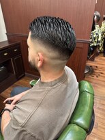 ブロートーキョー(BroTokyo)&nbsp;MEN'Sダークニュアンスパーマ韓国マッシュスペインカール