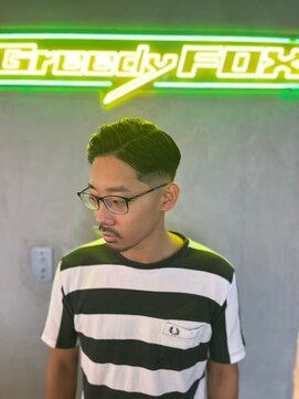グリーディーフォックス 代々木(Greedy FOX) 波巻き/ハイライト/マッシュパーマ/ウルフ[シェービング]
