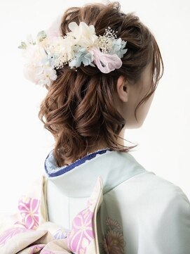 バサラ 新宿駅前店(VASARA) ハーフアップ