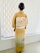 ピケトワール(piquetoile)&nbsp;入学式参列　和装編み込みヘアセット