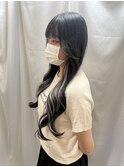インナーカラーカラー/シルバー【岡山/シールエクステ】