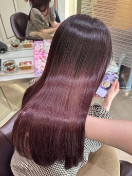 フェイス 大船(FACE) 髪質改善カラー ローズカシスブラウン/コノミ.大船