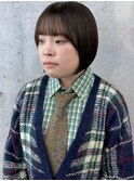 ボブ 切りっぱなしボブ ぱつっとボブ 丸みボブ レイヤーボブ