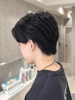 メレ 仙台(Mele)&nbsp;20代～30代/刈り上げないメンズセンターパート［仙台］