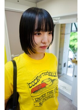 キオン(kyon) 顔周りレイヤーボブ