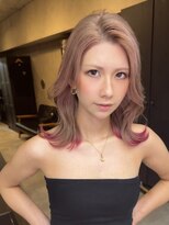 サニー 渋谷(SUNNY) バレイヤージュ、ダブルカラー、レイヤーカット、アッシュカラー