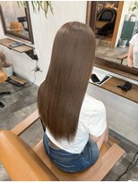 カーキヘアリンク(khaki hair link)&nbsp;柔らかい秋色♪ミルクブラウン