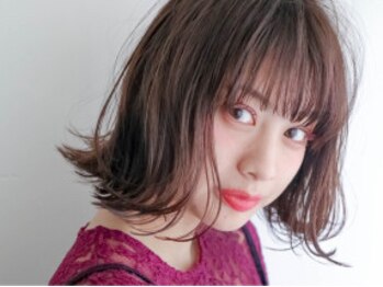 アミル(AMIL)の写真/オシャレ×ダメージレス♪頻度の高いカラーだからこそ、スキンケアの様にこだわるオーガニックカラーを…