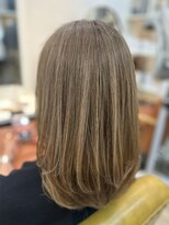 ニューラインギンザ(New-Line 銀座)&nbsp;艶髪ロング　ハイトーン髪質改善