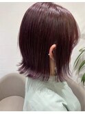 ツヤ感たっぷりチェリーレッド