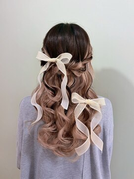 ティットバイウルー 池袋店(tytto by uruu) 【ハーフアップ】池袋駅東口/池袋へアセット/推し活ヘア/早朝