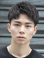 フィフス 栄(fifth) ビジネスショートツーブロックフェードスパイキーショート短髪