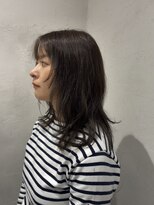 ナップヘアー 春日部店(nap hair)&nbsp;フェイスレイヤー×オリーブカラー