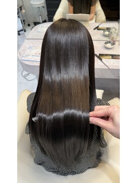 髪屋 紬 髪質改善ストレート