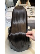 髪屋 紬 髪質改善ストレート