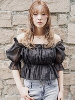 モア 下通店(MORE) Semilong/Milky beige