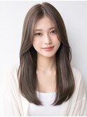 縮毛矯正で叶う髪質改善オリーブロング