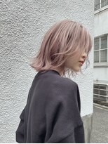 ロウル 池袋(LOWRL)&nbsp;ハッシュカット/グレージュ/デザインカラー/池袋