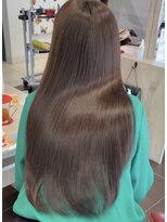 アース いわき店(HAIR&MAKE EARTH)&nbsp;艶ブラウン×ナチュラルロング