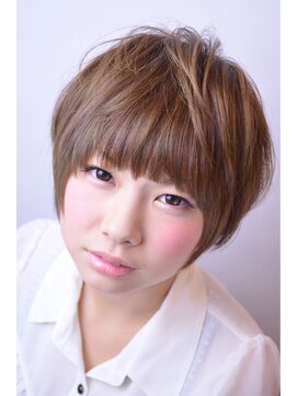 アズーア ヘアーアンドスパ(azure hair&spa) ナチュラル３Dショートマッシュ　【横浜駅】