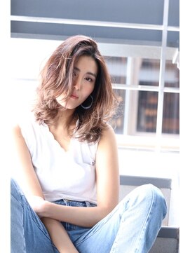 ヘアサロンエムフィス 池袋東口(HAIR SALON M Fe's) 透明感ハイライトウエーブ