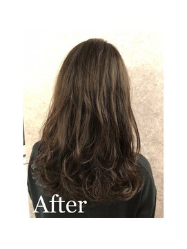 ロンド 表参道店(Lond) 毛先パーマで伸ばしかけも飽きずに☆